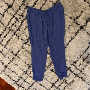 Periwinkle Slouchy Trousers